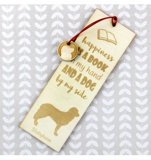 Chien d'arrêt frison, Stabyhoun - marque-page pour livre avec chien, marque-page personnalisé, accessoire canin pour les lecteurs de la marque Art-Dog