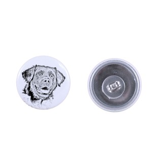 Stabyhoun,  Friesischer Vorstehhund, Stabijhoun - einzigartige Hund-Ohrringe, Ihr Haustier als Schlüsselanhänger, Eigenmarke Art-Dog