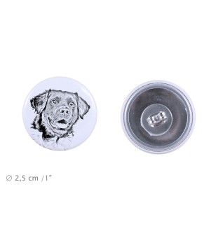 Stabyhoun,  Friesischer Vorstehhund, Stabijhoun - einzigartige Hund-Ohrringe, Ihr Haustier als Schlüsselanhänger, Eigenmarke Art-Dog