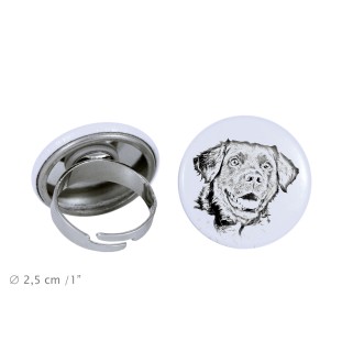 Stabyhoun,  Friesischer Vorstehhund, Stabijhoun - Damen Schmuck mit dem Bild eines Hundes, handgefertigtes Produkt, Möglichkeit, Ihr eigenes Foto hinzuzufügen, Marke Art-Dog