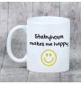 Stabyhoun,  Friesischer Vorstehhund, Stabijhoun - Tasse mit Hund, fröhliche Tasse für Hundeliebhaber, personalisiertes Geschenk der Marke Art-Dog