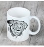 Chien d'arrêt frison, Stabyhoun - tasse avec chien, une tasse joyeuse pour les amoureux des chiens, un cadeau personnalisé de la marque Art-Dog