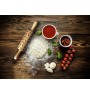 Stabyhoun, Stabijhoun, Fryske Stabij - small rolling pin with a dog, patterned dough roller, gadget for ceramicists from the Art-Dog brand