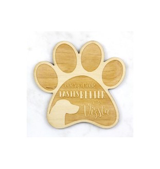 Wyżeł podkładka pod kubek ze sklejki Art-Dog