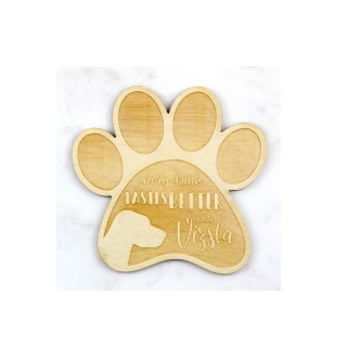 Vizsla I - Tasse Untersetzer, graviert Untersetzer mit Hund, Geschenk für Hundeliebhaber von Art-Dog Marke