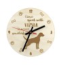 Vizsla - clock with dog, wooden clock with engraving, personalised clock by Art-Dog