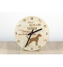 Vizsla - horloge avec chien, horloge en bois avec gravure, horloge personnalisée par Art-Dog