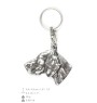 Braque de Weimar, Weimaraner - Pendentif chien argenté, décoration de sac à main, pendentif sac à dos par la marque Art-Dog