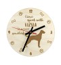 Vizsla I - Uhr mit Hund, Holzuhr mit Gravur, personalisierte Uhr von Art-Dog