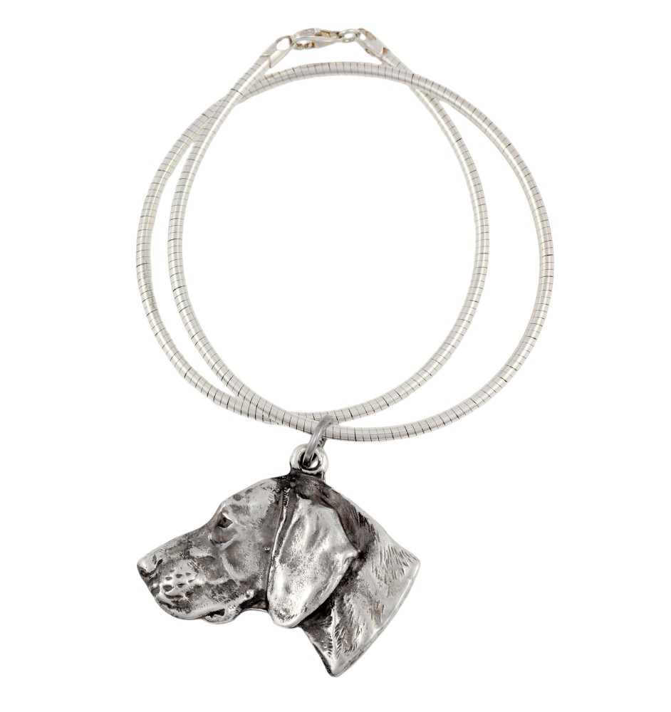 Braque de Weimar, Weimaraner - Collier pour chien, bijoux uniques pour les fans de chiens, pendentif vipère unique de la marque Art-Dog