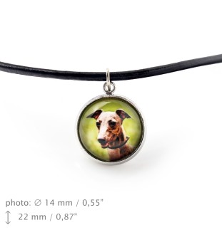 Azawakh - Schmuckset in einer Schachtel, Halskette, Ohrringe, Armband, Produkte der Marke Art-Dog