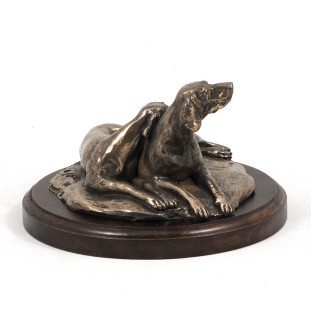 Weimaraner, Grey Ghost - dog statue, figurine for office, trophy for dog show by Art-Dog brand