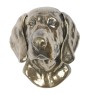 Braque de Weimar, Weimaraner - Statue de chien, buste suspendu, décoration unique pour les amoureux des chiens par la marque Art-Dog