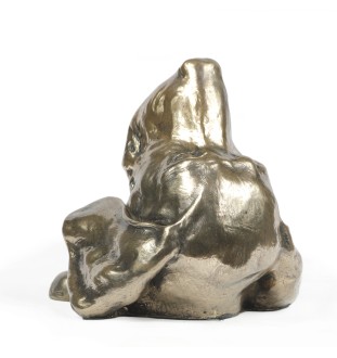 Braque de Weimar, Weimaraner - Statue de chien, buste suspendu, décoration unique pour les amoureux des chiens par la marque Art-Dog
