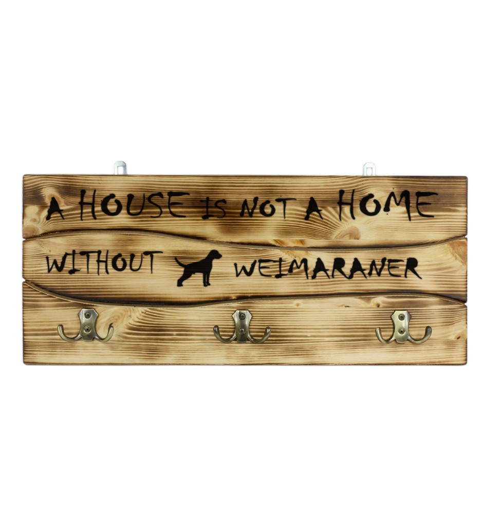 Braque de Weimar, Weimaraner - porte-vêtements avec chien, exposition de médailles, décoration pour la maison de la marque Art-Dog