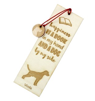 Vizsla I - marque-page pour livre avec chien, marque-page personnalisé, accessoire canin pour les lecteurs de la marque Art-Dog