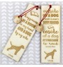 Vizsla I - marque-page pour livre avec chien, marque-page personnalisé, accessoire canin pour les lecteurs de la marque Art-Dog