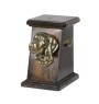 Braque de Weimar, Weimaraner - urne pour les cendres d'un chien, une urne élégante avec une statuette, une urne commémorative avec un buste de chien de la marque Art-Dog
