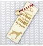 Vizsla - marque-page pour livre avec chien, marque-page personnalisé, accessoire canin pour les lecteurs de la marque Art-Dog