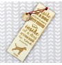 Vizsla I - dog bookmark, personalized bookmark, gift for bookworm from Art-Dog brand