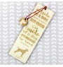 Vizsla - dog bookmark, personalized bookmark, gift for bookworm from Art-Dog brand