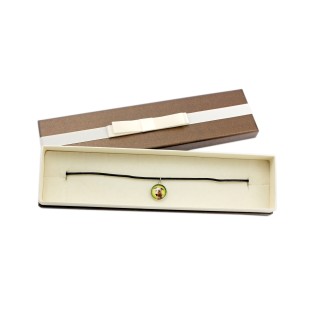 Azawakh - Halskette in einer Schachtel, elegante Verzierung, Anhänger der Marke Art-Dog