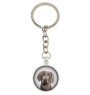 Weimaraner, Grey Ghost - keychain in a box, own photo, keychain pendant from Art-Dog brand