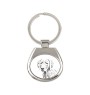 Weimaraner, Grey Ghost - keychain with a dog, keychain with a print, personalized pendant from the Art-Dog brand
