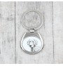 Weimaraner, Grey Ghost - keychain with a dog, keychain with a print, personalized pendant from the Art-Dog brand