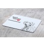 Weimaraner, Weimaraner Vorstehhund - Mauspad mit Druck, personalisiertes Mauspad mit Hund, einzigartiges Gadget für Büroangestellte von Art-Dog.