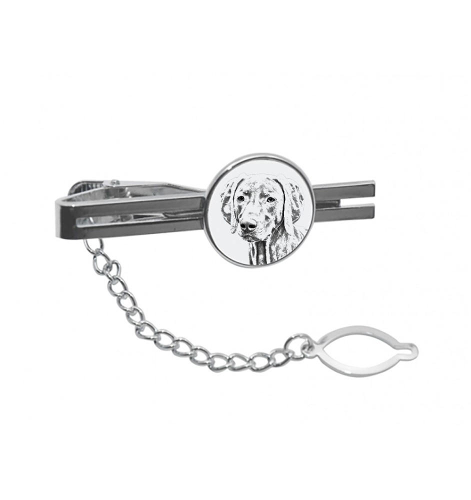 Weimaraner, Weimaraner Vorstehhund - Krawattenklammer mit Hund, personalisierter Krawattenclip, einzigartiges Geschenk für Männer von der Marke Art-Dog