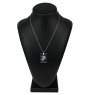 Azawakh, Tuareg Sloughi - Crystal pendant with dog, silver necklace with photo, personalised pendant by Art-Dog brand