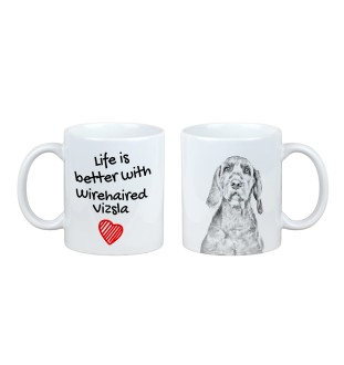 Vizsla - Tasse mit Hund, Tasse mit Bild, personalisiertes Geschenk der Marke Art-Dog