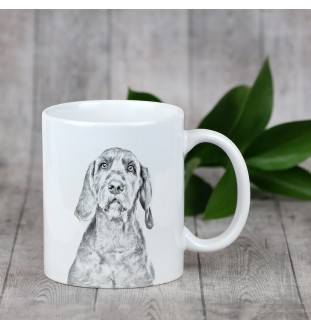Vizsla - cup with a dog, cute cup with graphics, a gift with your photo from the Art-Dog brand