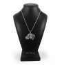 Weimaraner, Grey Ghost - necklace with a dog, dog pendant on a silver chain, unique jewelry from the Art-Dog brand