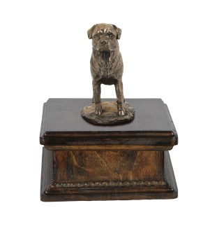 Weimaraner, Weimaraner Vorstehhund - Hund Ascheurne, klassische Urne mit Statue, elegante Urne mit Hund von der Marke Art-Dog