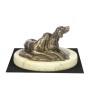 Wyżeł weimarski statuetka na piaskowym kamieniu Art-Dog