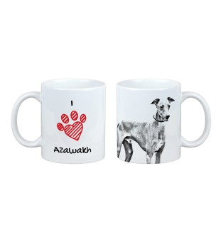 Azawakh - Tasse mit Hund, entzückende Tasse mit Grafik, Geschenk mit Ihrem Foto von der Marke Art-Dog