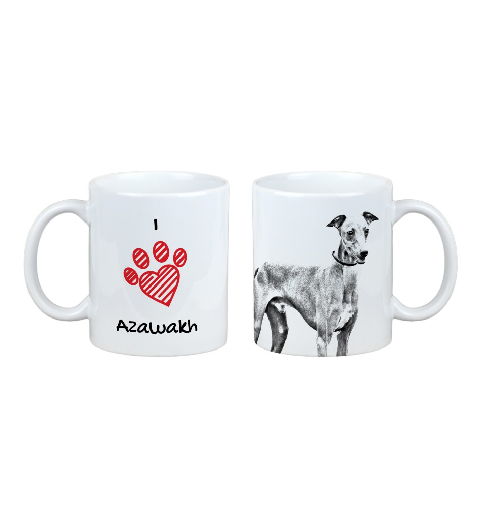 Azawakh - Tasse mit Hund, entzückende Tasse mit Grafik, Geschenk mit Ihrem Foto von der Marke Art-Dog