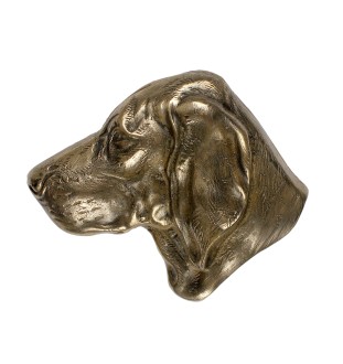 Braque de Weimar, Weimaraner - plaque commémorative avec chien, remerciement personnalisé, récompense, diplôme avec dédicace de la marque Art-Dog