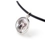 Braque de Weimar, Weimaraner - ensemble de bijoux avec votre photo, ensemble fait à la main, bracelet et collier de la marque Art.-Dog