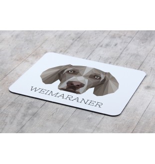 Wyżeł weimarski podkładka geometryczna Art-Dog