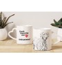 Weimaraner, Grey Ghost - cup with a dog, adorable cup with a heart-shaped handle, universal gift from the Art-Dog brand