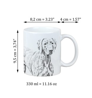Weimaraner, Grey Ghost - cup with a dog, cup with a photo, personalized gift from the Art-Dog brand