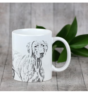 Weimaraner, Grey Ghost - cup with a dog, cup with a photo, personalized gift from the Art-Dog brand