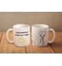 Braque de Weimar, Weimaraner - tasse avec chien, une tasse joyeuse pour les amoureux des chiens, un cadeau personnalisé de la marque Art-Dog