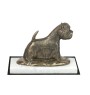 West Highland White Terrier statuetka na jasnym kamieniu Art-Dog