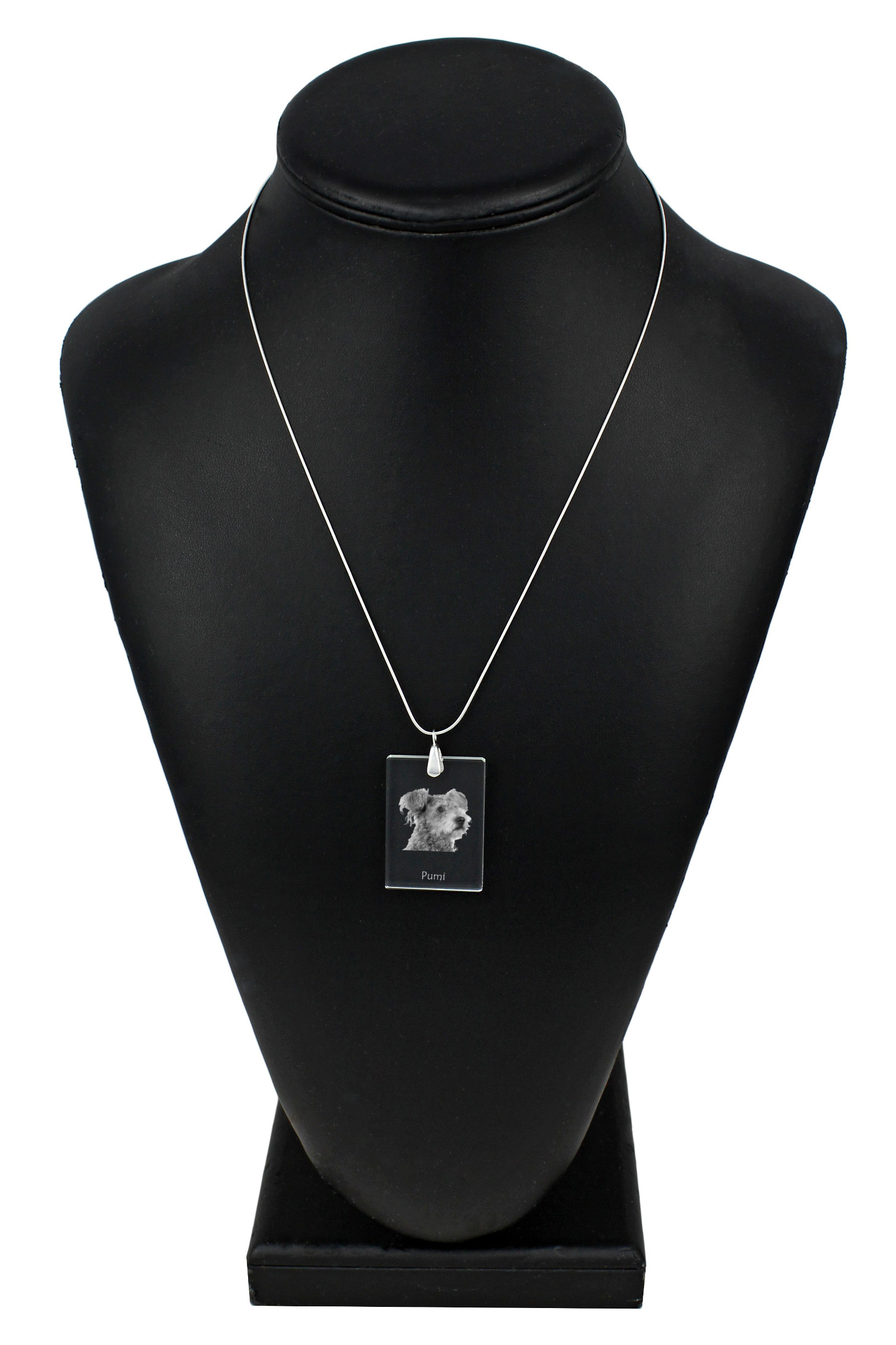 Pumi, Hungarian Pumi, Hungarian herding terrier Crystal pendant