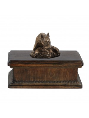 Bull Terrier mama- exlusive urn