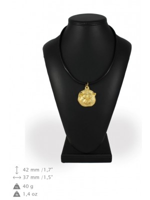 Akita Inu - necklace (gold plating) - 946 - 31273